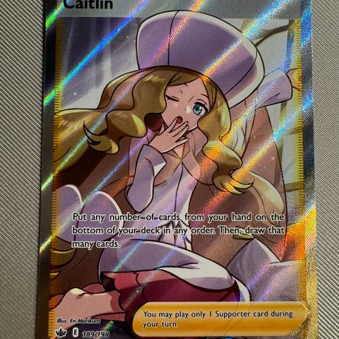 Caitlin Full Art Trainer Chilling Reign