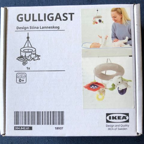 Gulligast uro fra Ikea, ubrukt