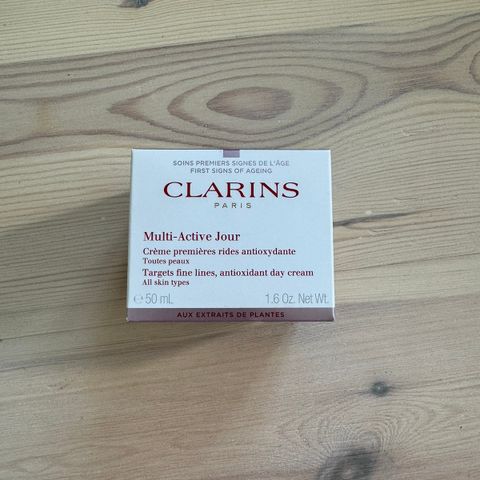 Clarins Multi active dagkrem