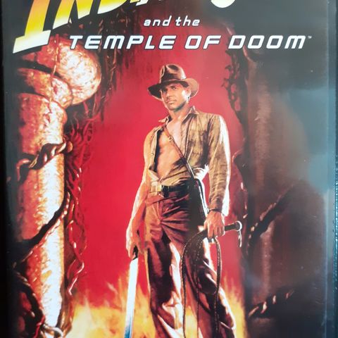 Indiana Jones and the Temple of Doom, norsk tekst, slimcover