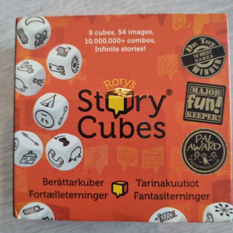 Ubrukt Story cubes