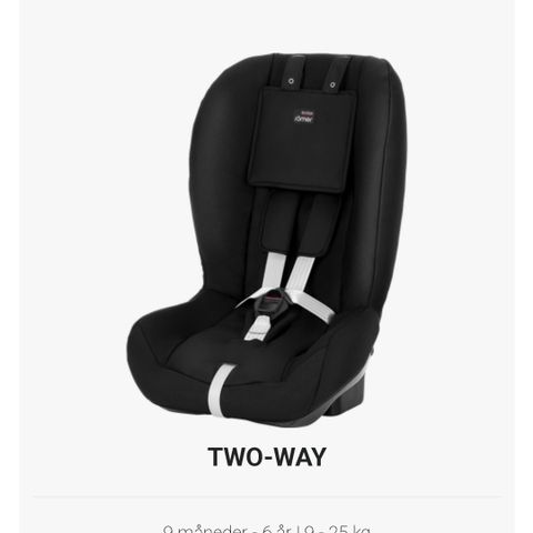 Britax two way leies ut