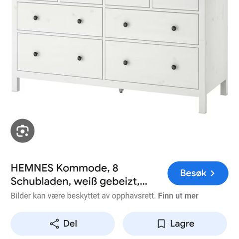 Hemnes kommode