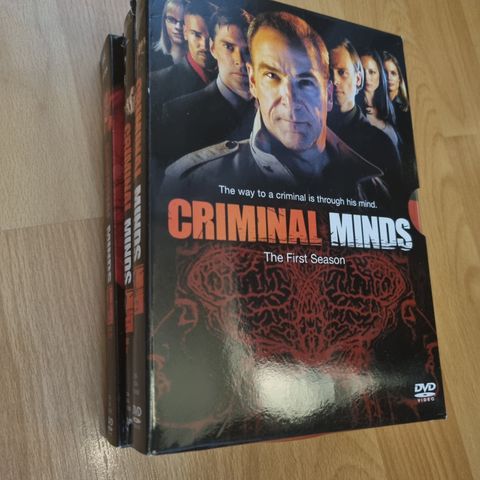 DVD - Criminal Minds -Sesong 1-3