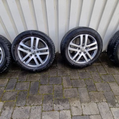 4 felger fra en VW Golf 6.5Jx16H2 ET50