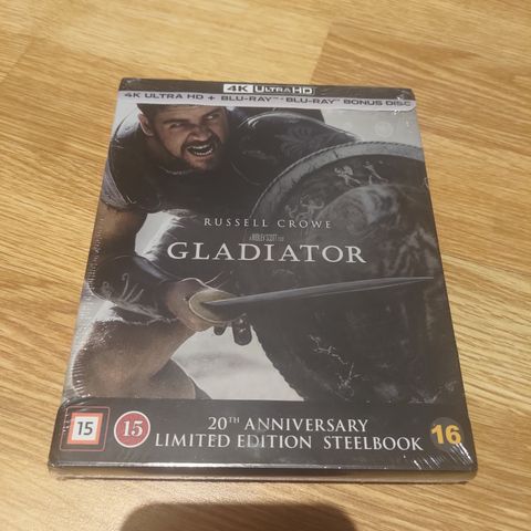 Gladiator 4k steelbook