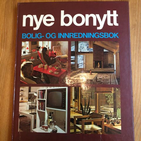 Retro interiør bok fra 1974