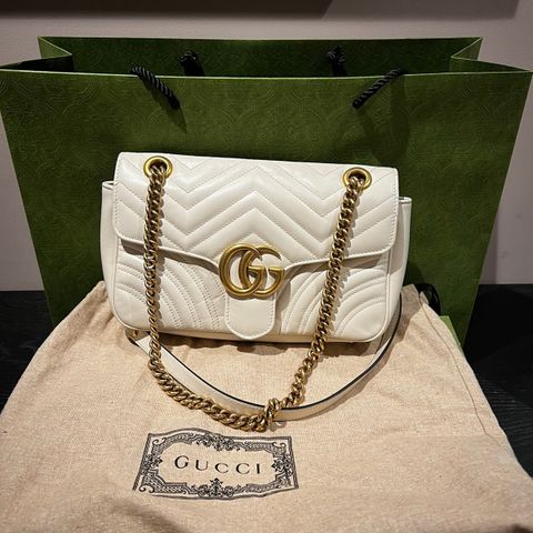 Gucci GG Marmot shoulder bag lite brukt