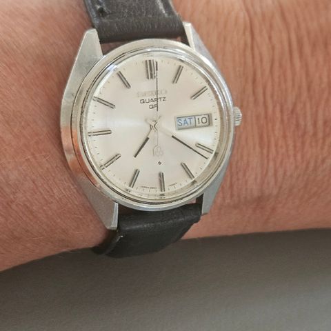 Seiko quartz vintage, high end movement, sjelden.