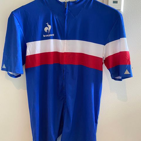 Klassisk Le Coq Sportif sykkeltrøye