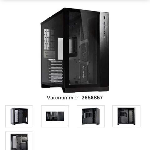 Lian Li PC-O11DX Dynamic - Black - Kabinett - Miditower