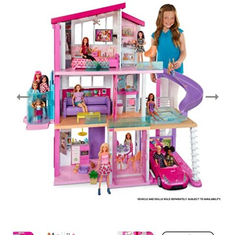 Barbie Dreamhouse/dukkehus til salgs