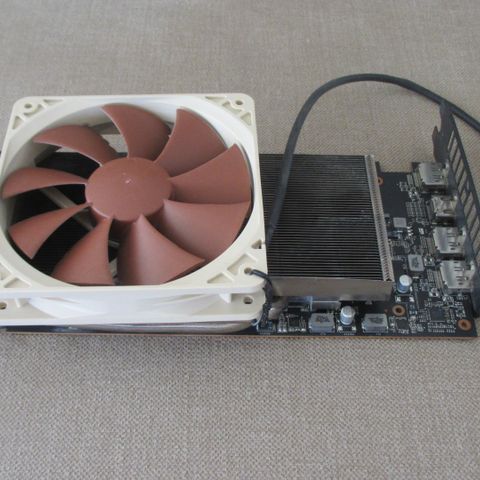 RX 5700 byttet kjøler med stillegående Noctua fan