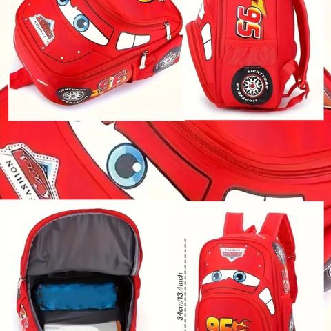 Barnehage ransel/sekk av Lynet Mcqueen, Cars