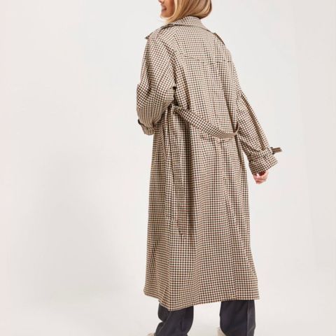 Rutete trenchcoat