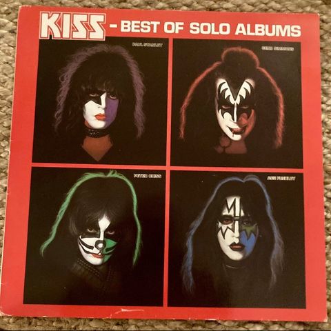 KISS Best Of Solo Albums LP