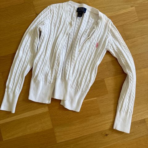 Polo cardigan Str 7 år