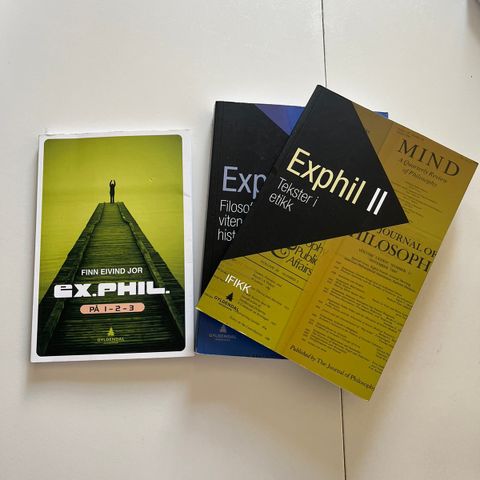 Exphil pensum