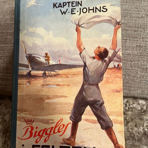 3 stk Johns: Biggles, 1949