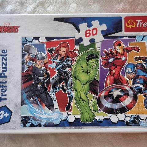 Trefl puzzle marvel avengers 60 pieces