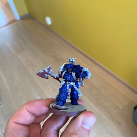 Space Marine Librarian in Terminator Armor