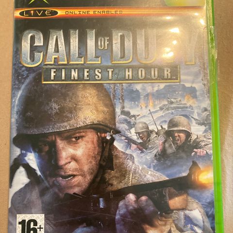 Call of Duty Finest hour Xbox CIB