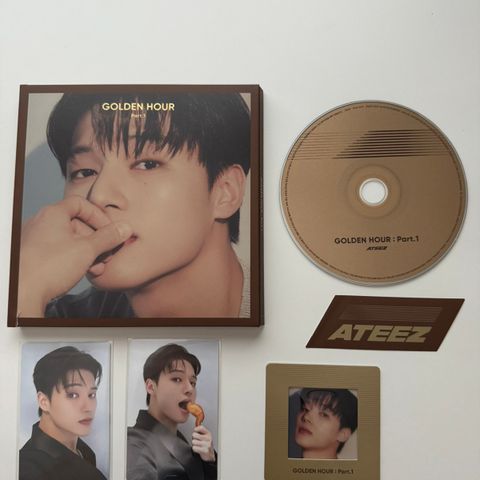 Ateez Wooyoung Golden Hour digipack