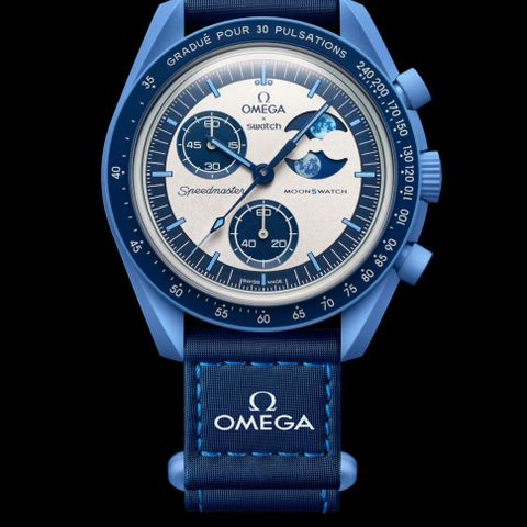 OMEGA X SWATCH / MISSION TO THE SUPER BLUE MOONPHASE