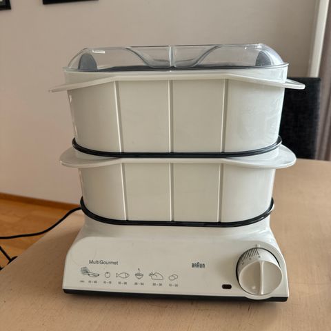 Braun Multi Gourmet dampkoker- ubrukt