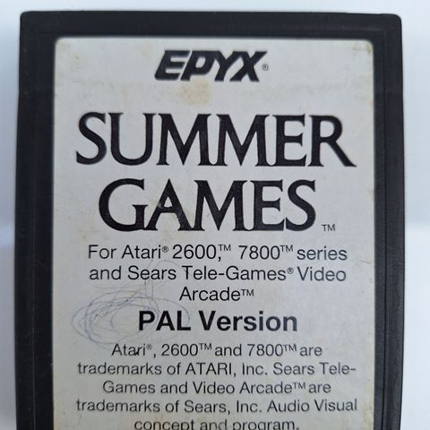 Atari 2600 spill: Summer Games