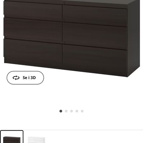 Kommode fra ikea