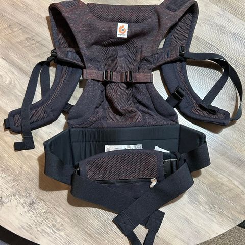 Ergobaby Aerloom Carrier Black Pearl + Cover