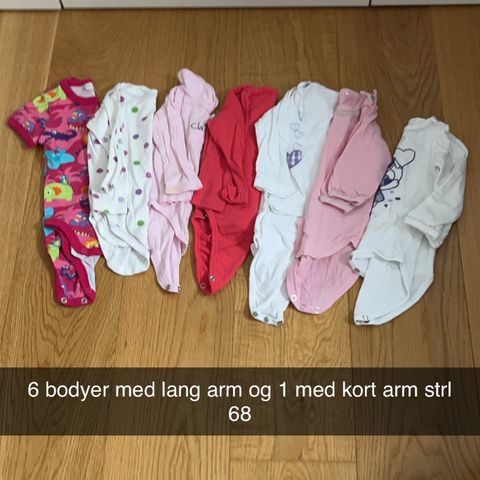 Diverse klær str 68