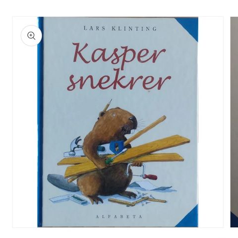 Ønsker å kjøpe boka «Kasper snekrer»