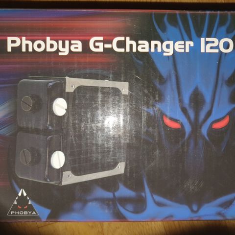 Phobya 120mm radiator til PC selges