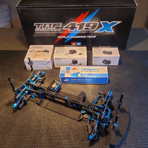 Tamiya TRF419X stor touring pakke