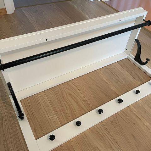 HEMNES Hattehylle, hvit