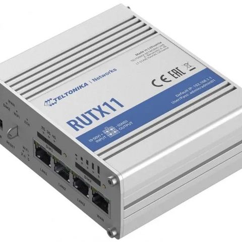 RUTX11 LTE CAT6 Industrial Cellular Router