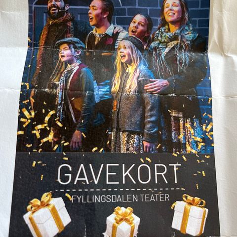 Gavekort Fyllingsdalen teater