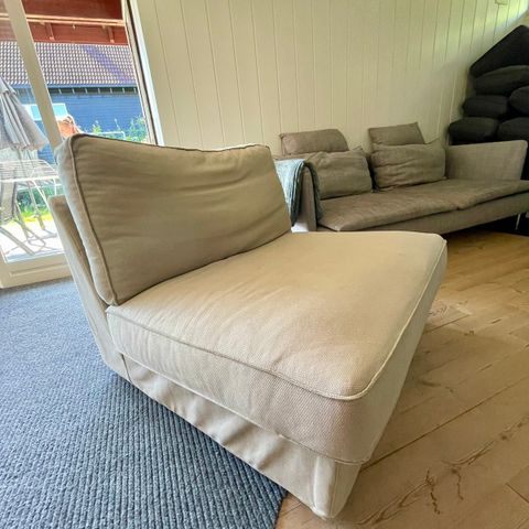 1-seters sofa/lenestol