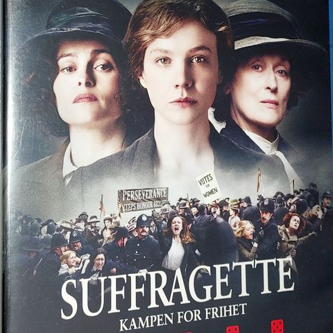 BLU RAY.SUFFRAGETTE.KAMPEN FOR FRIHET.