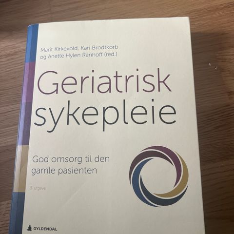 Geriatrisk sykepleie