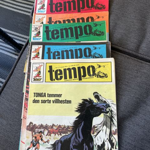 Tempo tegneserie fra 1973