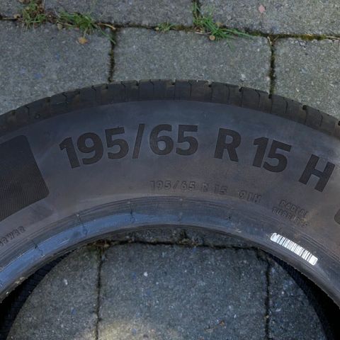 Bildekk Continental ContiEcoContact 6 195/65 R 15 91H (1 stk)