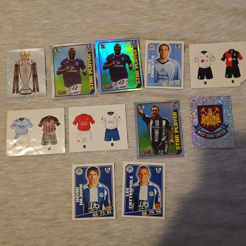 Topps total Football samleklistremerker