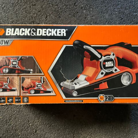 Black+Decker KA88 elektrisk båndsliper