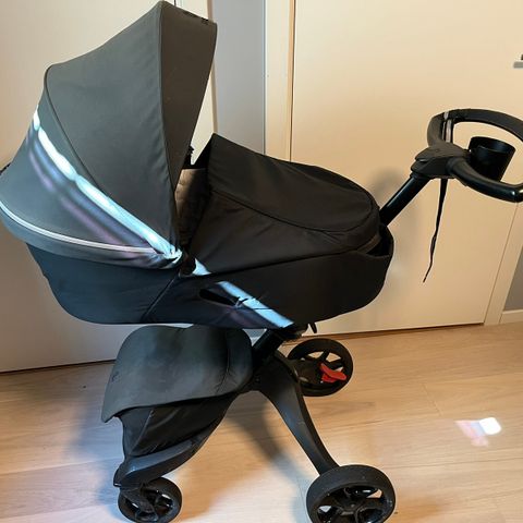 Stokke Xplory X barnevogn i sort