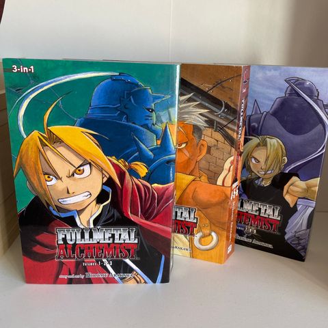 Fullmetal alchemist manga vol 1-9