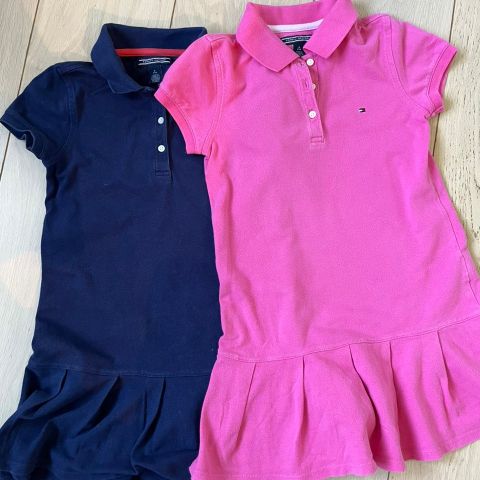 Tommy Hilfiger - 2pk kjole - str.6 år