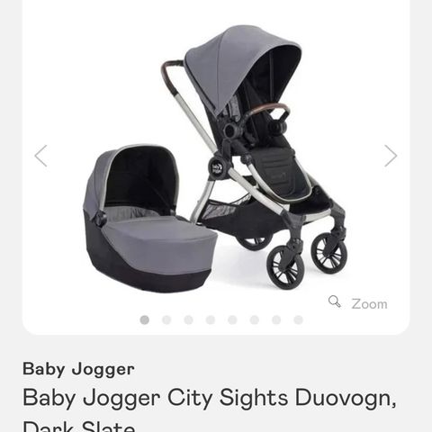 Baby jogger city sights duovogn!